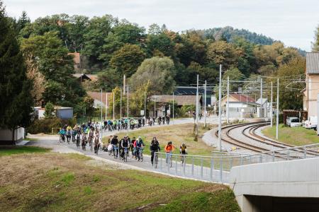 Otvoritev kolesarske CE-SˇT-SˇE-171